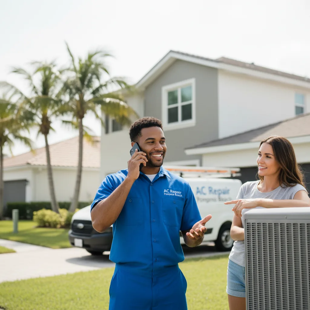 AC Repair Pompano Beach customer support in Amery